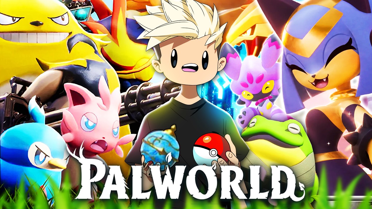 Pok&eacute;mon Artist Tries Palworld 1.0