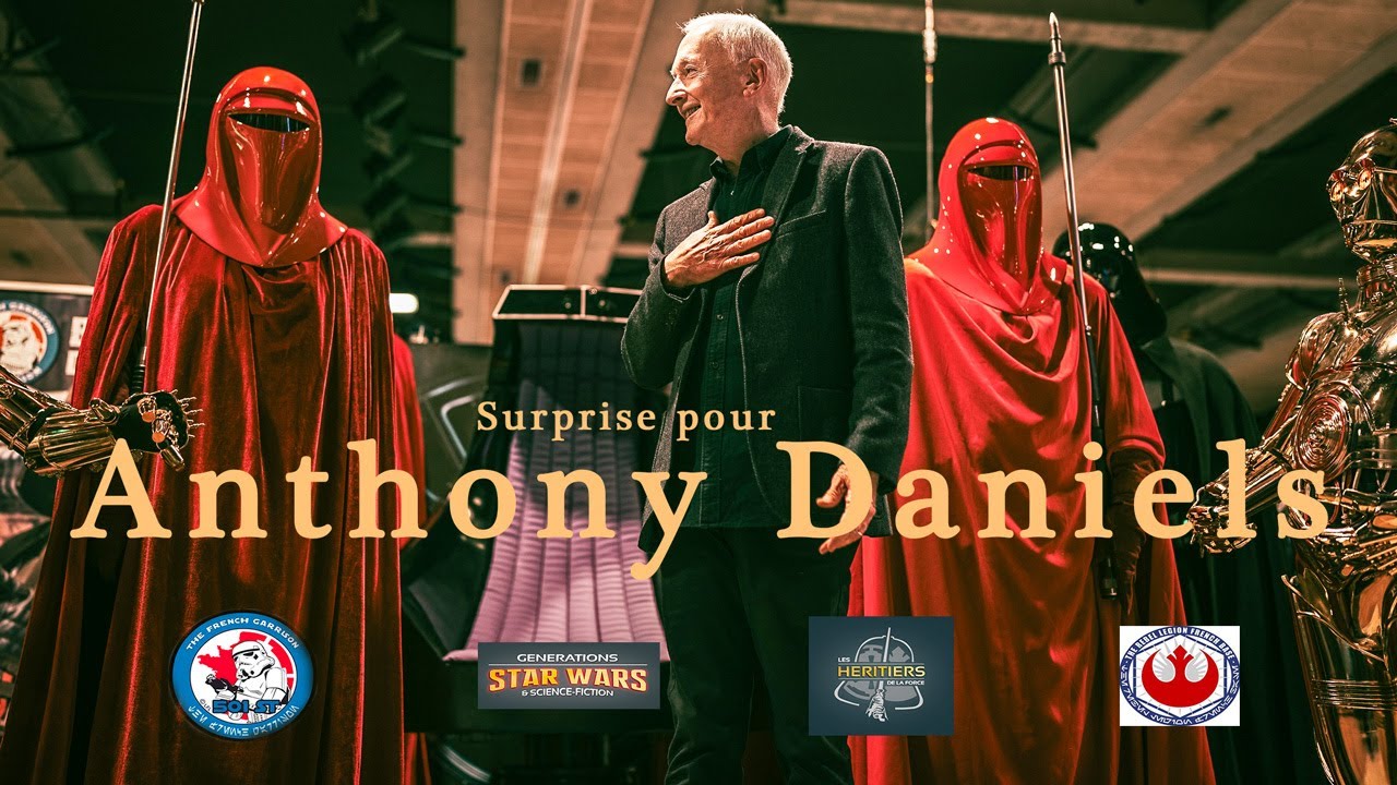 [ Anthony Daniels ] C3pO at Génération Star Wars Cusset 2024