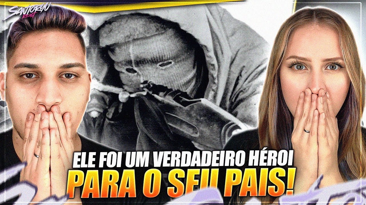 O MAIOR e o MAIS LETAL SNIPER da história - MORTE BRANCA - REACT EM CASAL