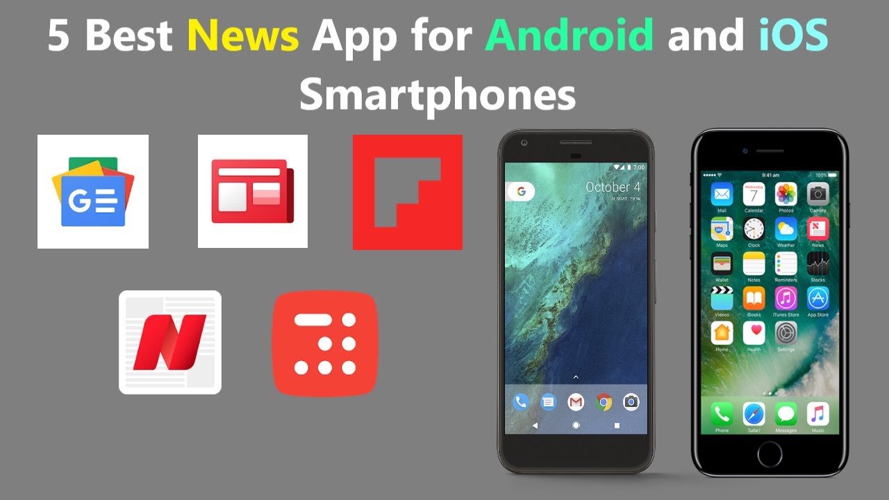 5 лучших новостных приложений для смартфонов Android и iOS.