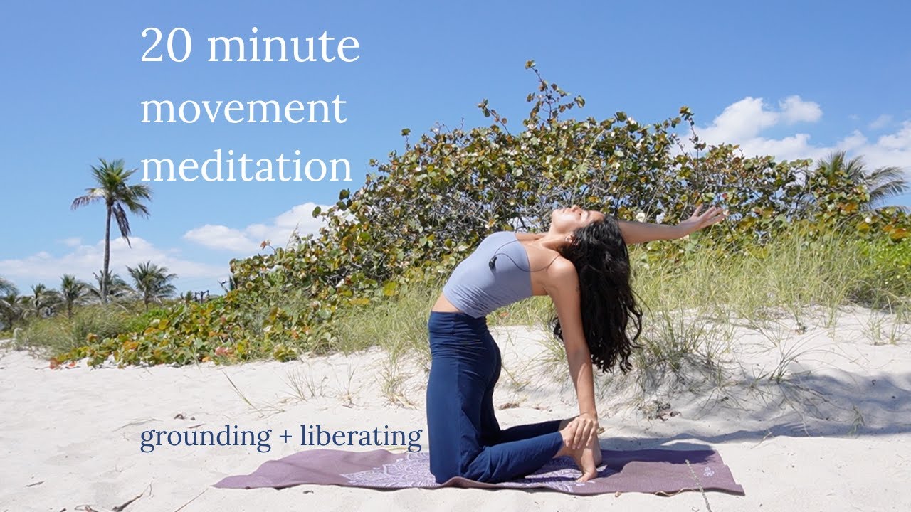20-минутная йога-медитация в движении | заземление + освобождение