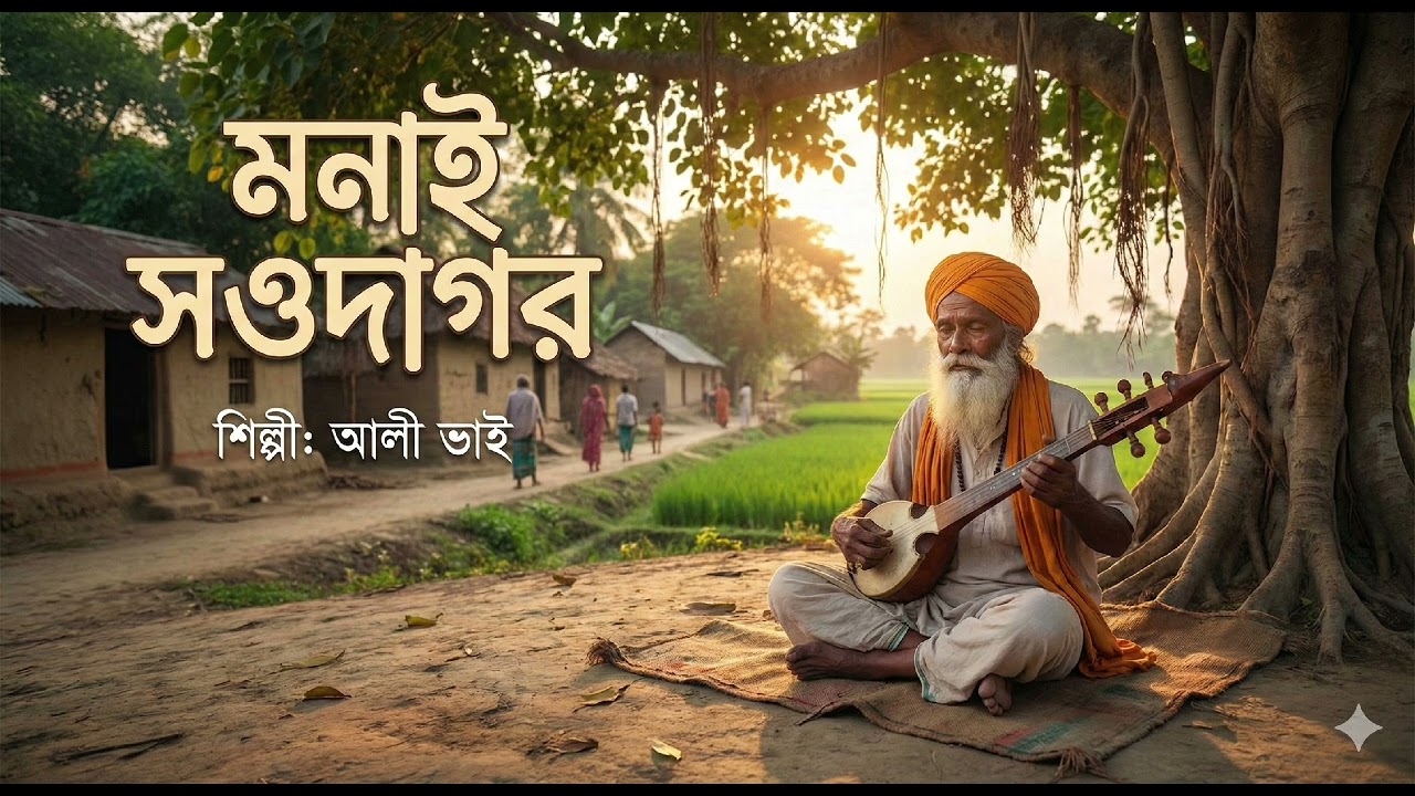 বন্ধু মনাই সওদাগর তোমার কোথায় | Bondhu Monai Sowdagor | New Bangla Folk Song | Singer Ali Vai