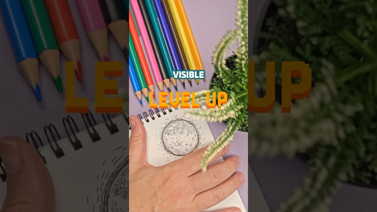 Level Up Your MOON DRAWINGS #art #drawingtutorial #howtodraw #drawing #tutorial #pencildrawing