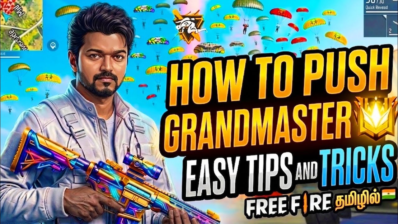 💢HOW TO PUSH GRANDMASTER EASY TIPS AND TRICKS 🥴 IN தமிழ் அப்படிதான் எல்லாரும் REGION அடிக்குறாங்களா❓