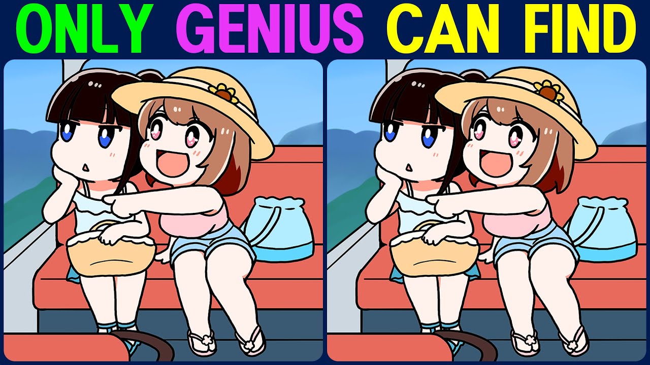 【Find the Difference】 ONLY GENIUS CAN FIND