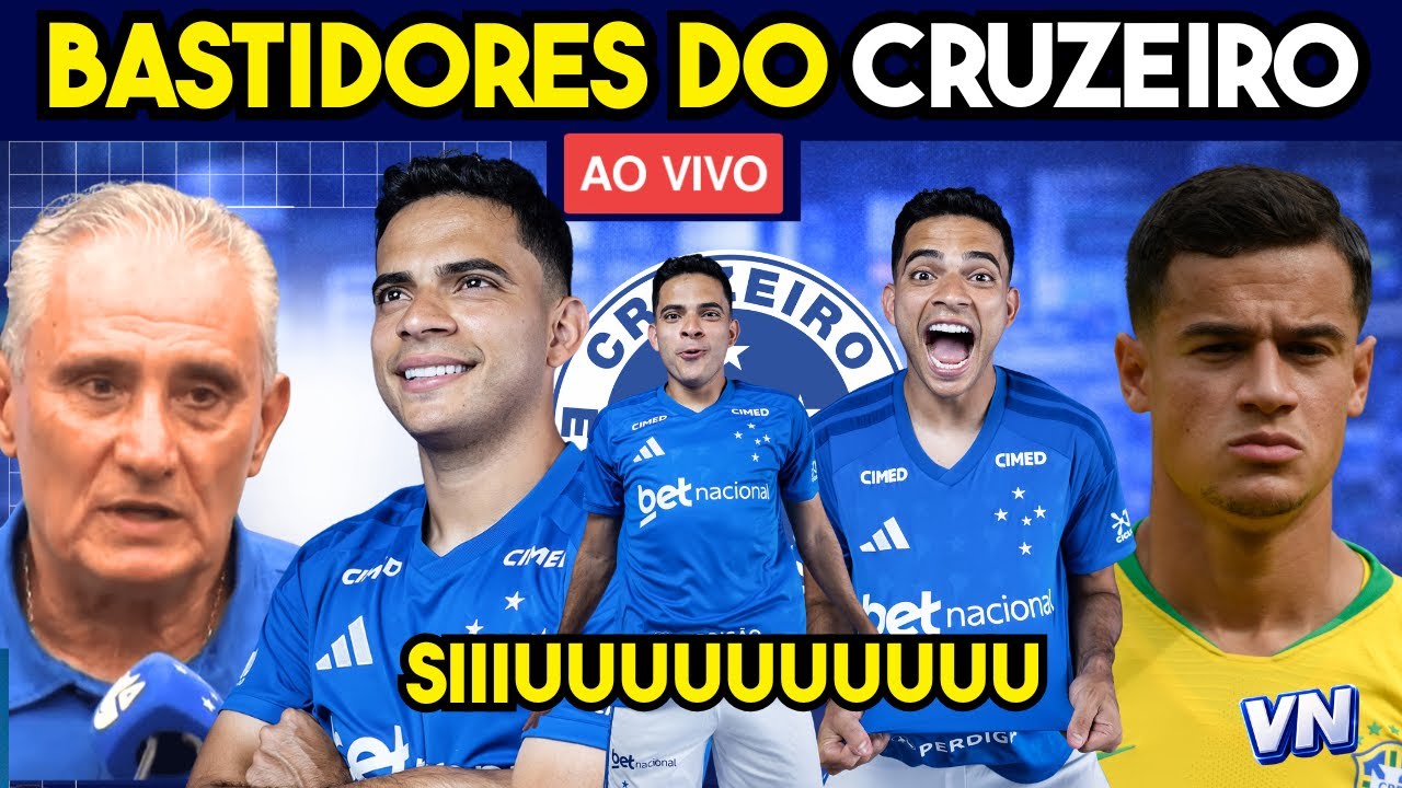 BRUNO RODRIGUES CHEGOU \  FELIPE COUTINHO BASTIDORES DO CRUZEIRO