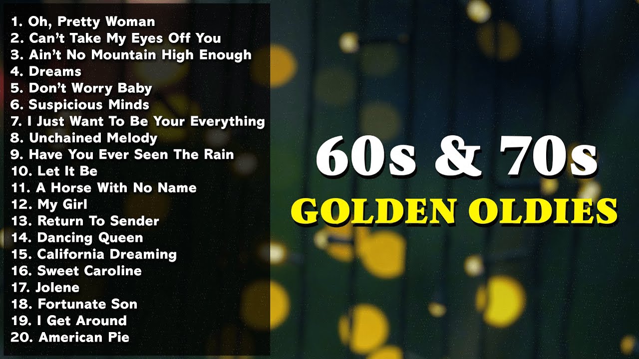 Oldies but Goodies Mix 🎙️ Top 60s Music Hits + 70s Music Greatest Hits 🎧 Golden Oldies Greatest Hits