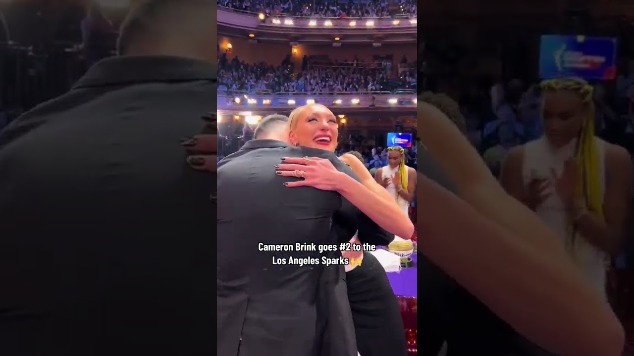 Cameron Brink Goes No. 2 in the 2024 WNBA Draft! 🔥 Los Angeles Sparks Make Their Pick