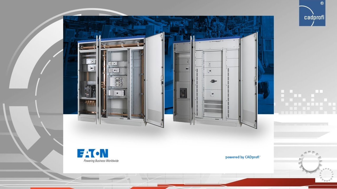 Program CADprofi - EatonCAD. Wsparcie w projektowaniu instalacji elektrycznych nN z aparaturą Eaton.