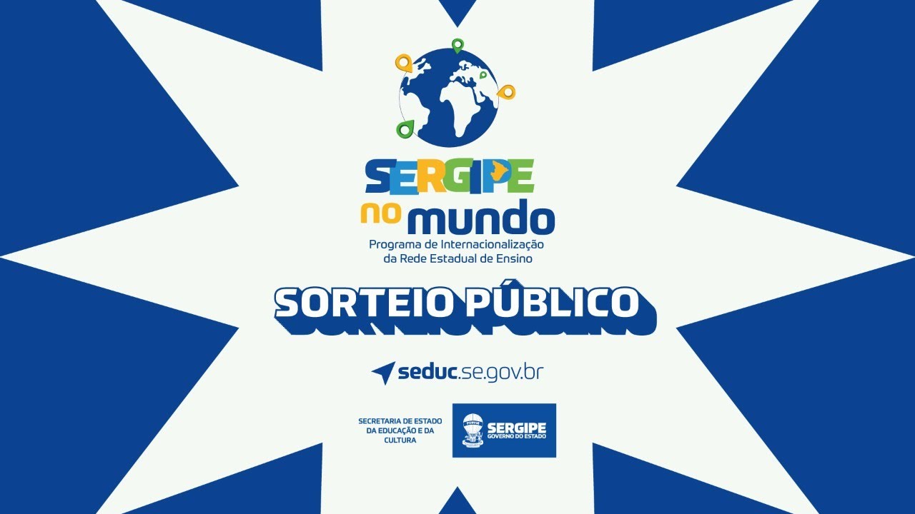 SERGIPE NO MUNDO - SORTEIO PÚBLICO