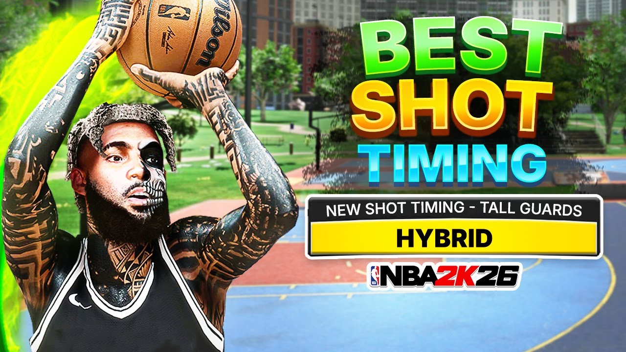 NBA 2K26 &ndash; New Hybrid Shot Timing Makes MY 6'8 Guard UNSTOPPABLE (Green Every Time!)