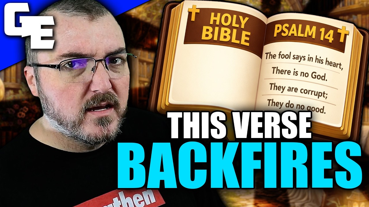 Psalm 14 BACKFIRES on Christian Apologist 😬