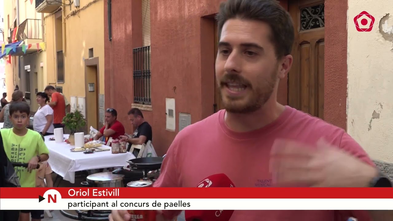 Marçà, al Priorat, celebra la festa major amb música, festa i àpats