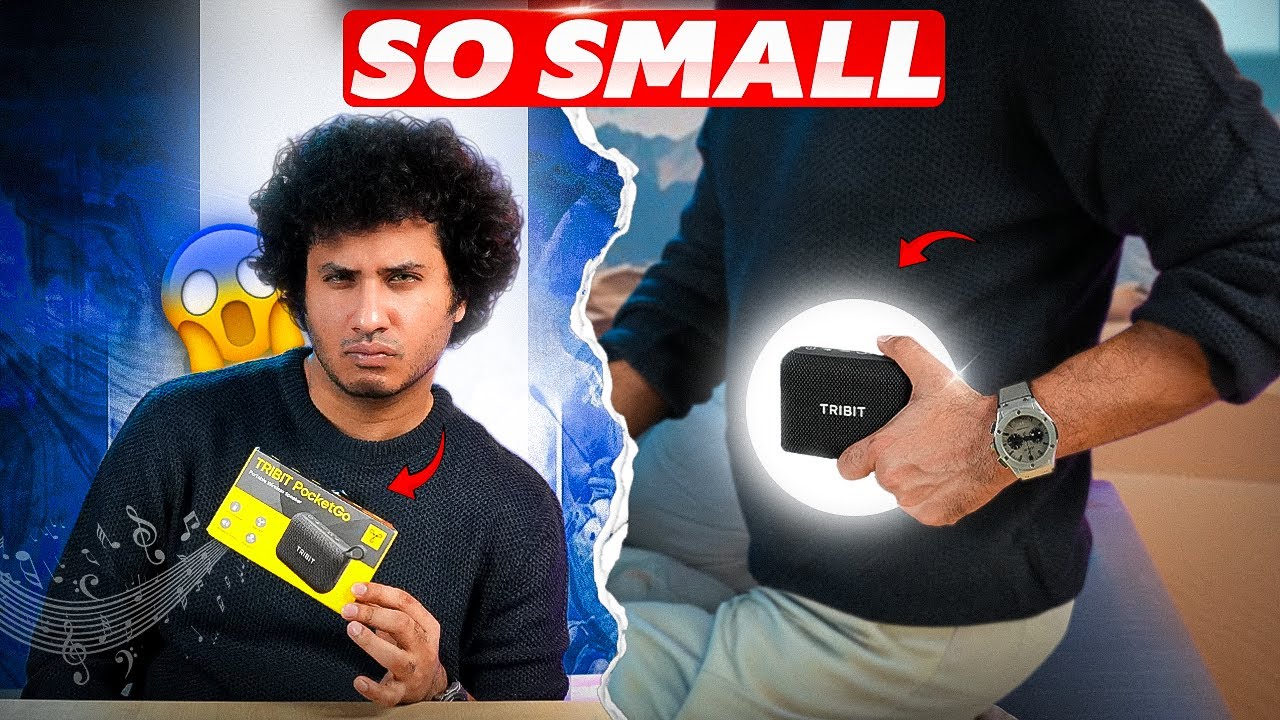 TRIBIT PocketGo is so Compact yet Powerful 😍 @Tribit