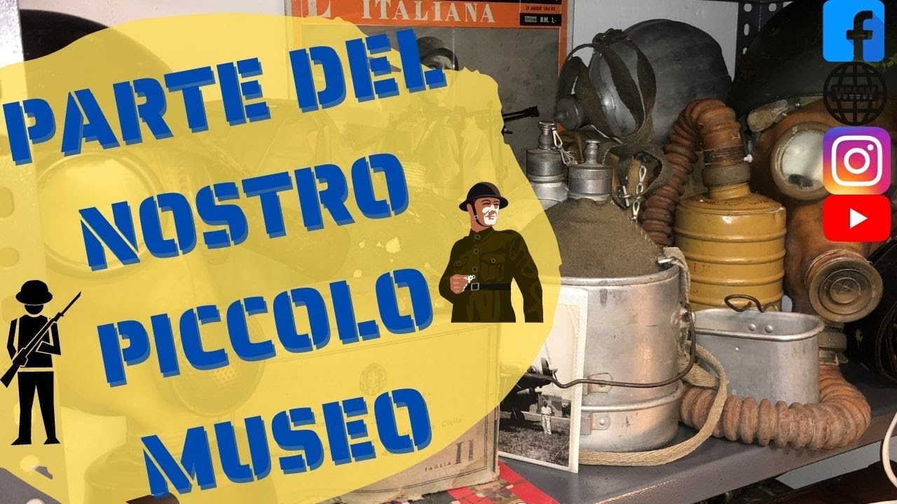 PICCOLO MUSEO DI GUERRA reperti , ricerca restauro e passione