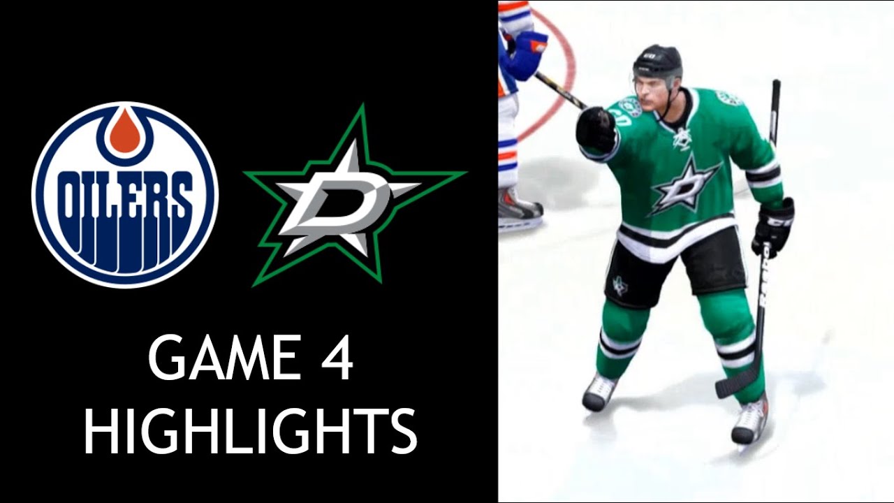 Round 1, Game 4 - Oilers @ Stars - NHL 14 Predictions