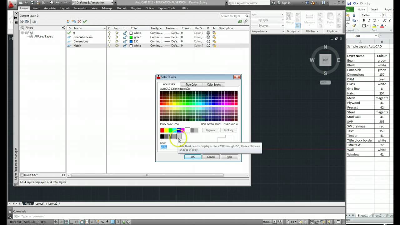 Set up Layers and Templates