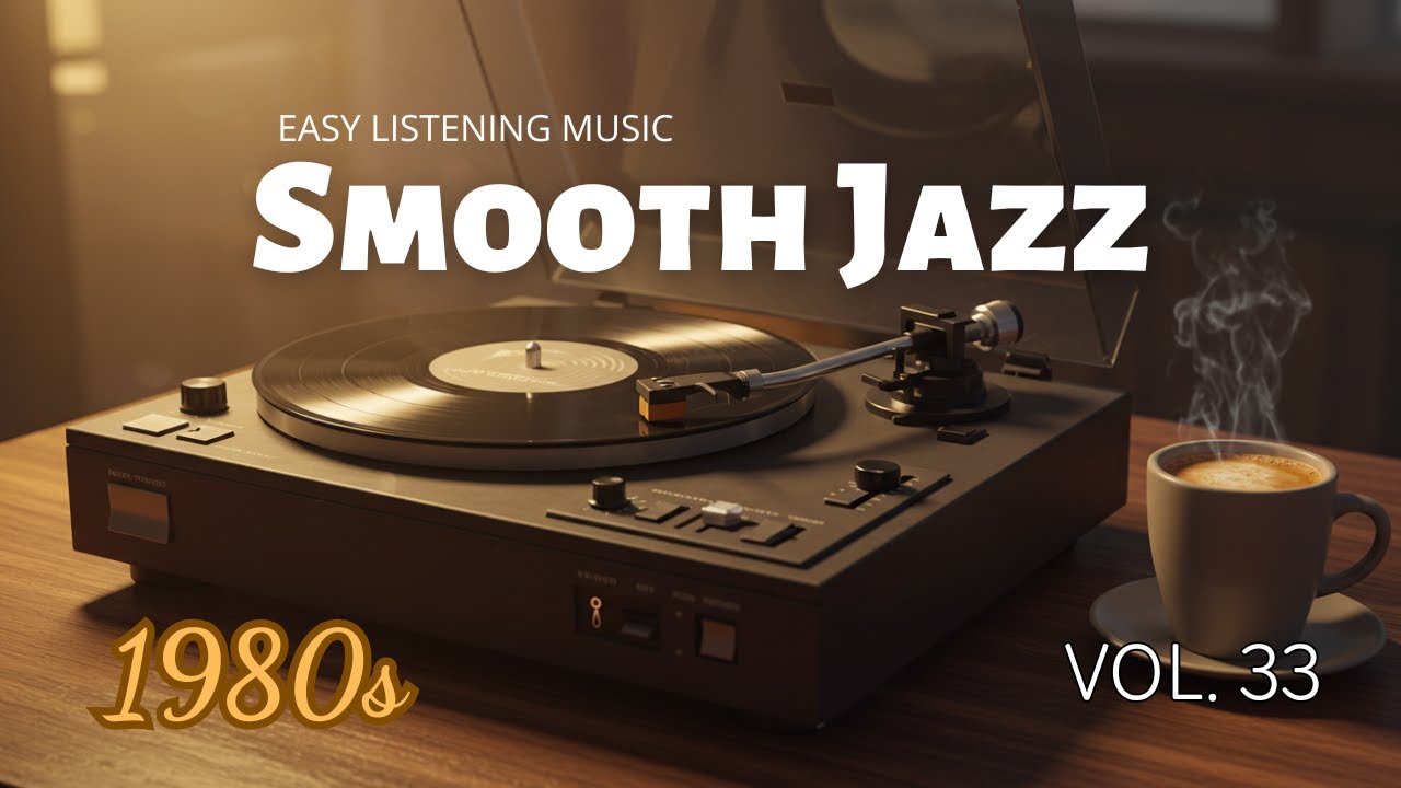 Smooth Jazz 80s Vibes – Ultimate Instrumental Playlist for Coffee, Focus & Relaxation | Vol. 33 🎷