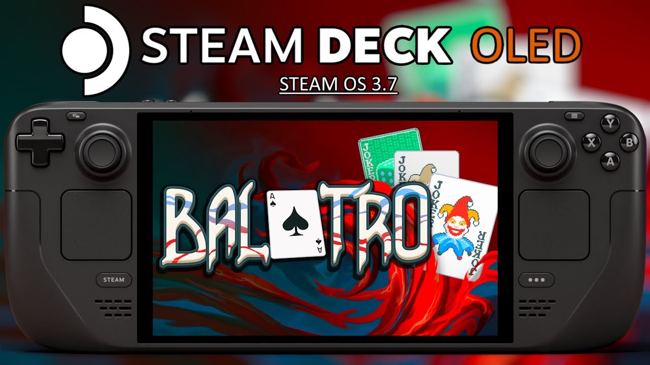 Balatro Steam Deck OLED Performance | Steam OS 3.7 Balatro Gameplay Settings