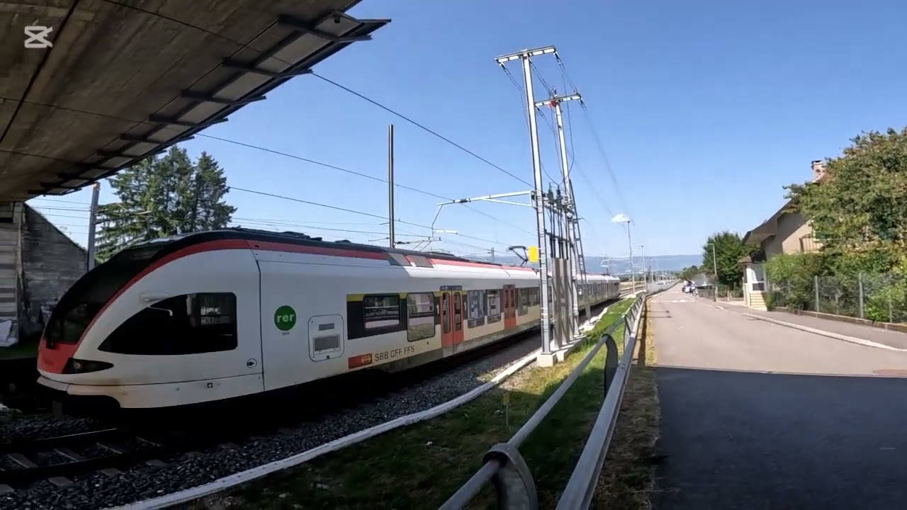 Gare de Chavornay, le 9 Août 2025,