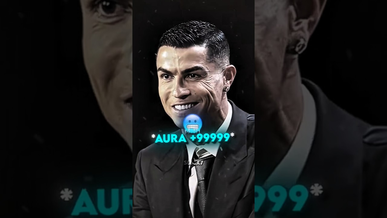 When Ronaldo Enters 😱 | Aura Level 100 🔥” 