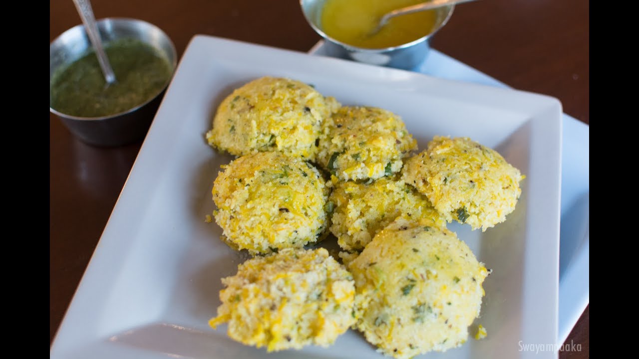Pumpkin Idli | Spicy Sweet Pumpkin Idli | Gluten Free, Vegan Pumpkin Idli | Karnataka Reicpes