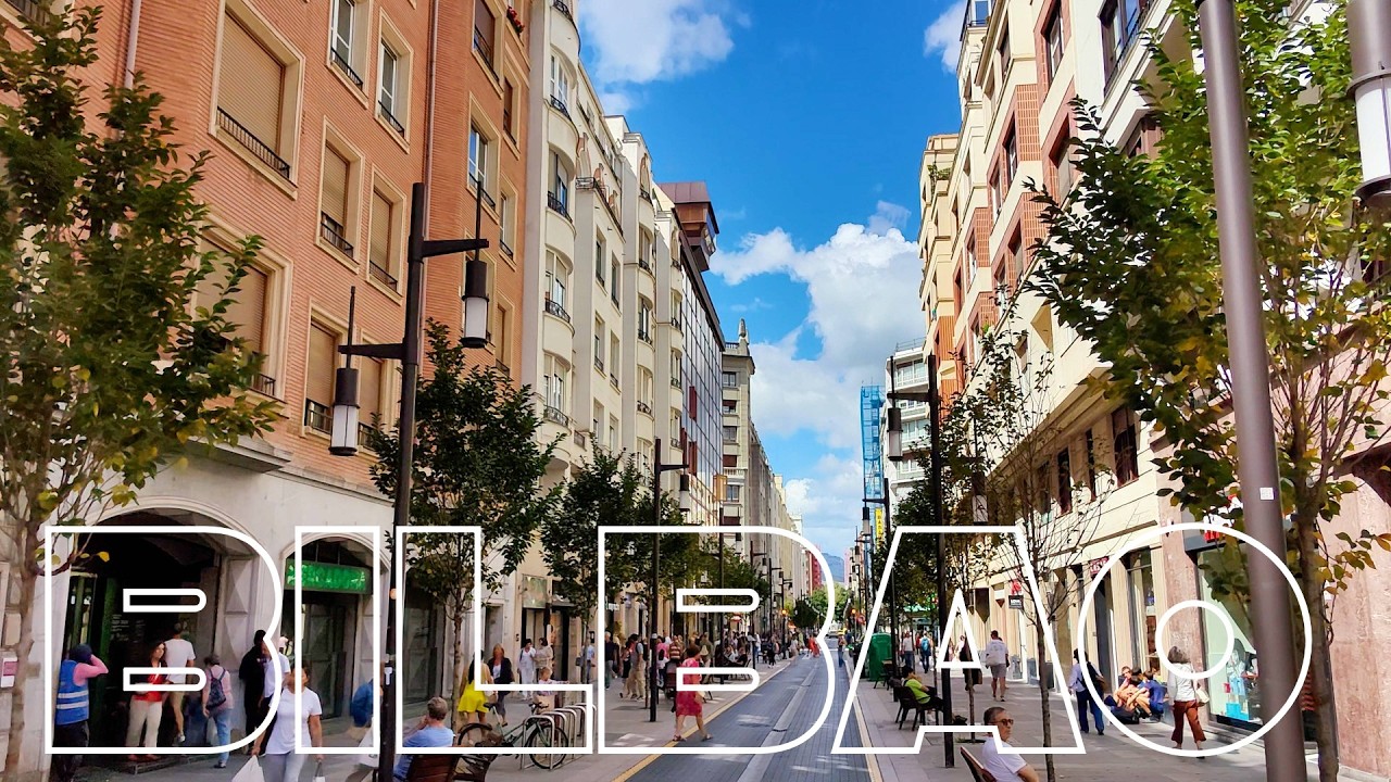¡BILBAO residencial de OTRO MUNDO! ✨ De Basurto a Plaza Moyúa (Walking Tour 4K) 2026