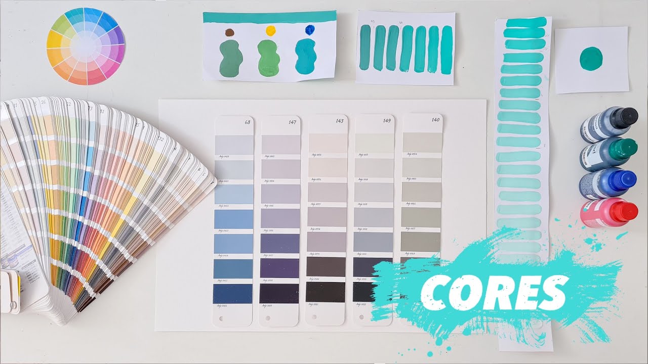Como fazer Cores de Tinta usando pigmento | Dicas para criar, consertar e escolher