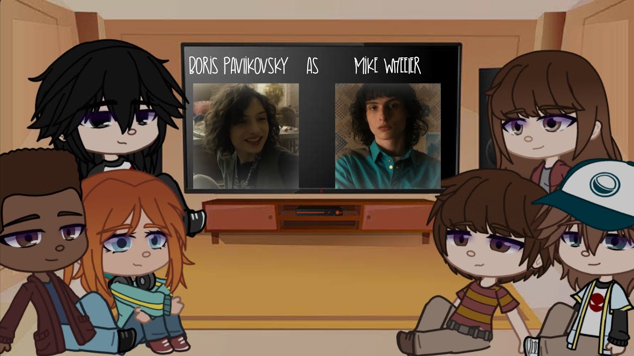 stranger things to react to mike as boris pavlikovsky | the goldfinch | GCRV Gacha Club | blueberry