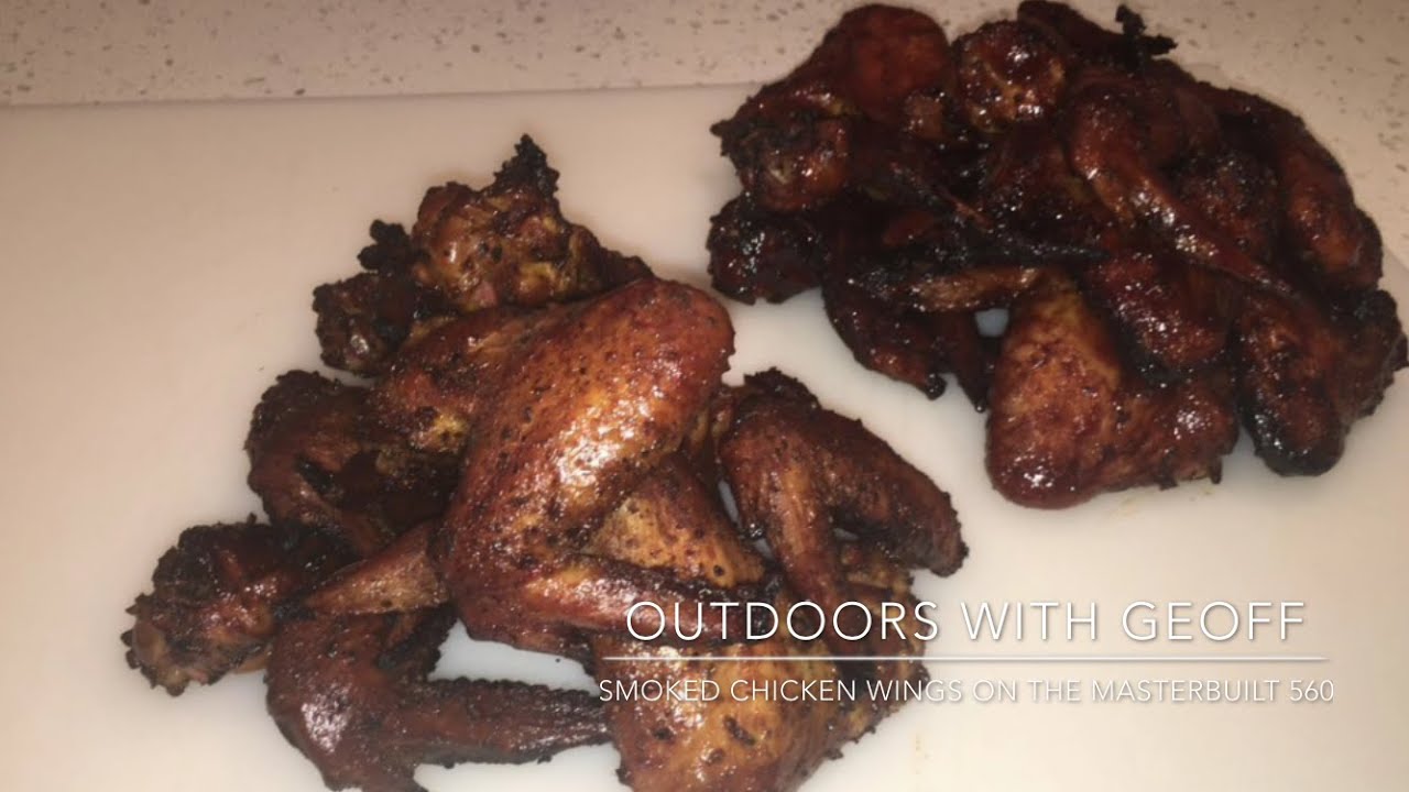 Masterbuilt Gravity 560 - Smoked Chicken Wings