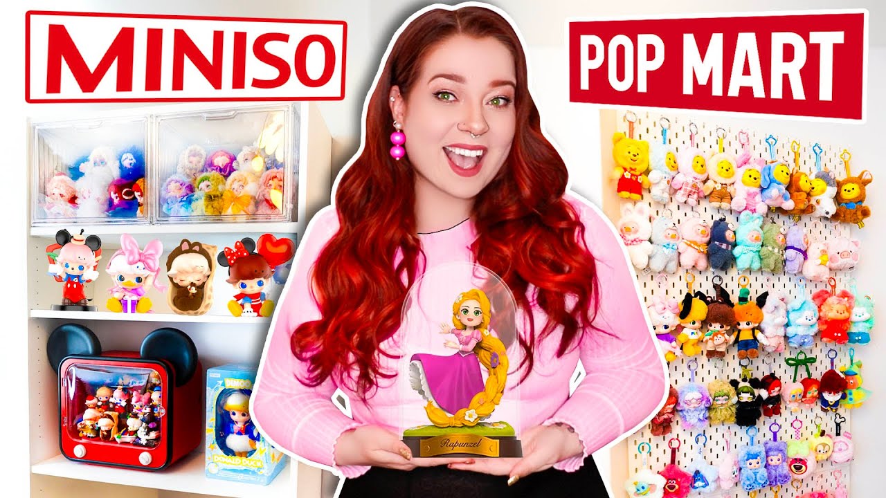 MIJN POPMART & MINISO COLLECTIE INRICHTEN !! 🛍️📦