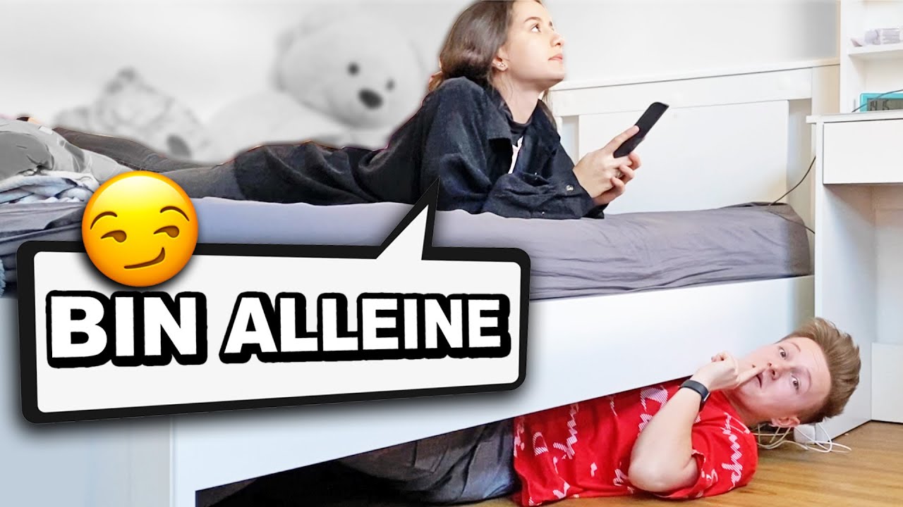 Sie ist ALLEINE & bemerkt mich NICHT! (für 1 Tag)