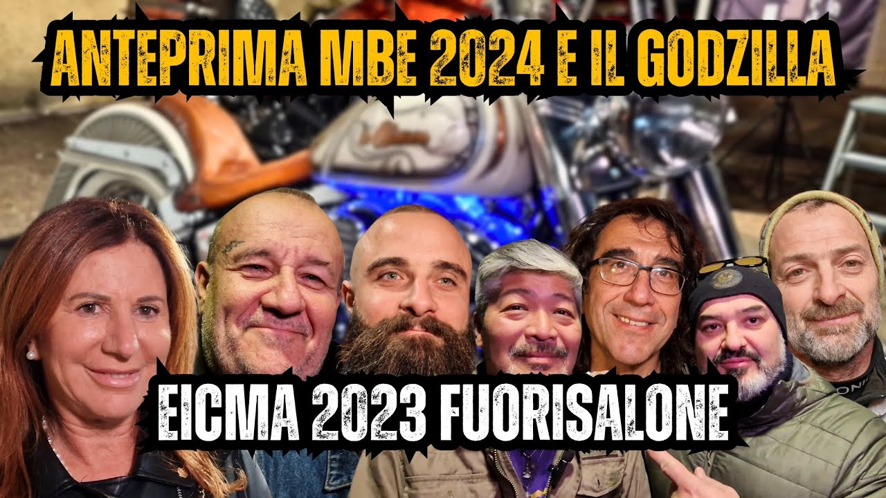 EICMA 2023: SPOILER MBE 2024 E IL GODZILLA!!!