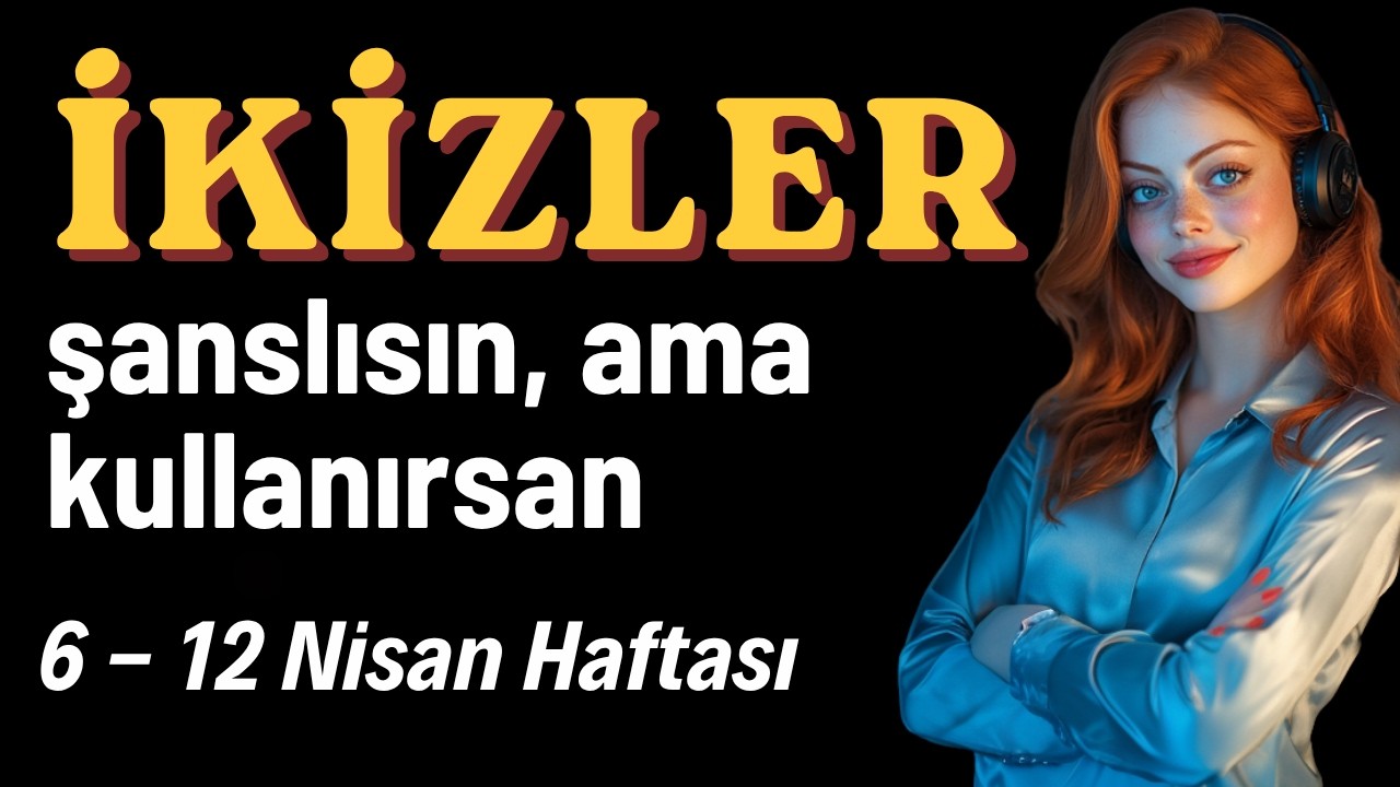 İkizler Burcu Haftalık - Şanslısın, ama Kullanırsan!