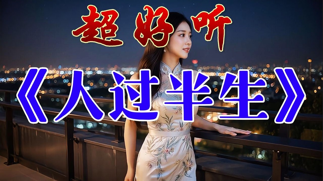 🎵《人过半生》超好听！