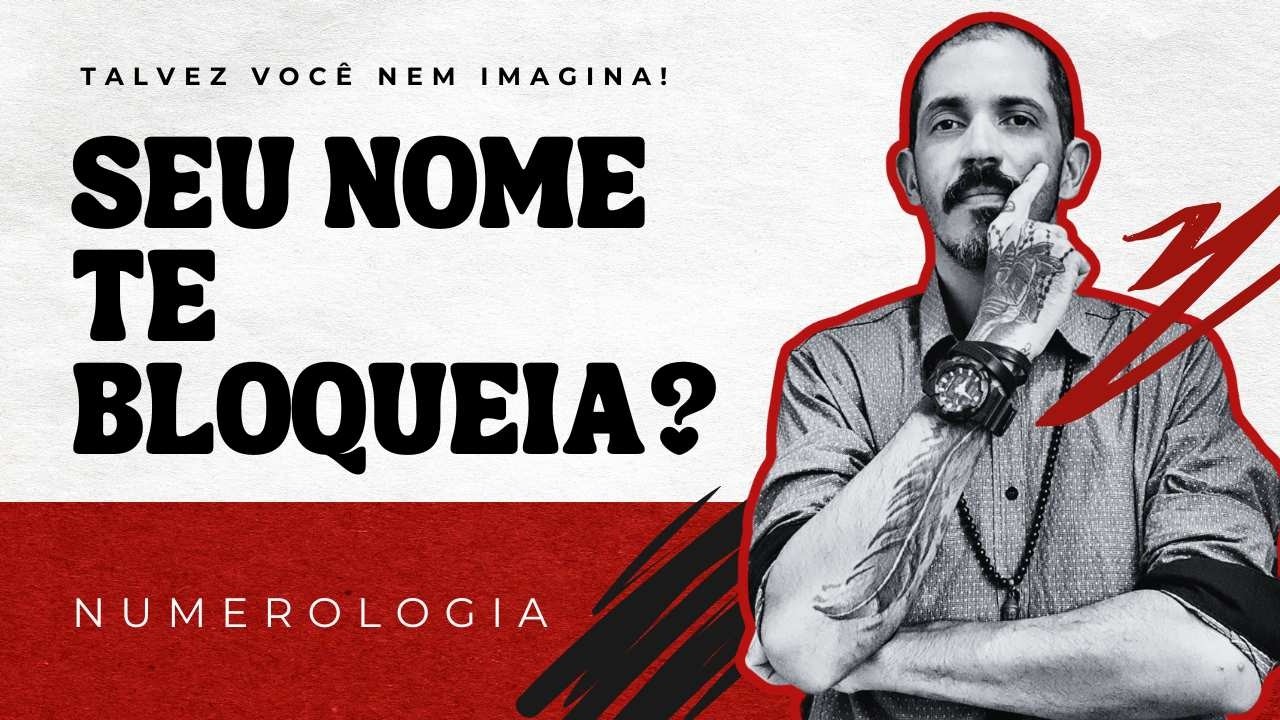Por que algumas pessoas travam na vida? A numerologia do nome explica! || NUMEROLOGIA CABALÍSTICA