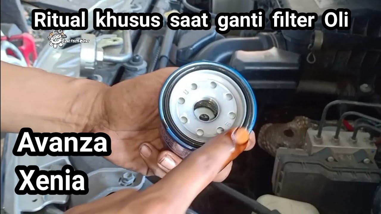 Cara ganti oli dan filter oli Avanza / Xenia untuk pemula #bayuputramotor