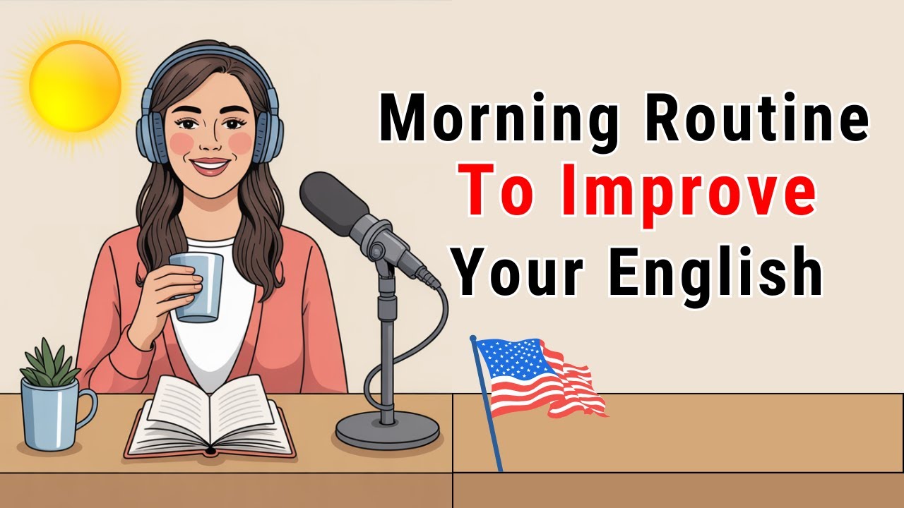 Morning Routine To Improve Your English | Fix Your English Before Breakfast | English Podcast