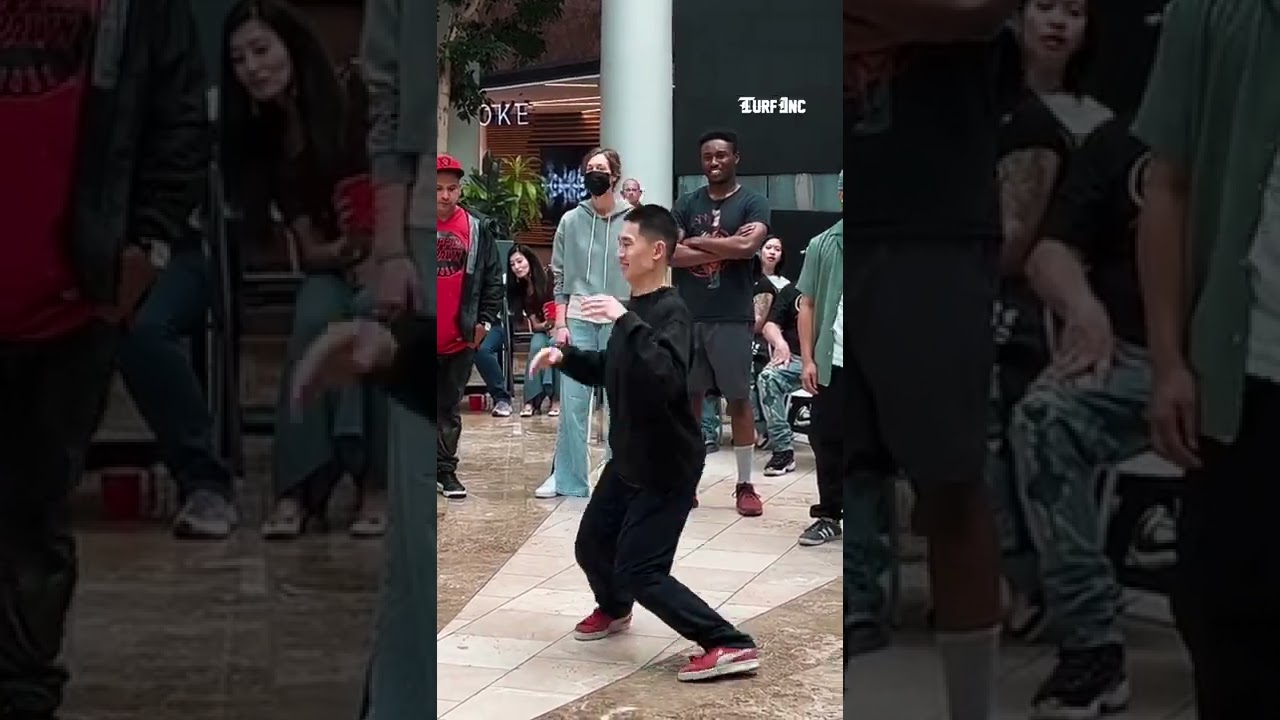 TURFinc #shorts Prelims Leave Your Mark Season 2 #Sonlam Popping Dance Battle Westfield SF #turfinc