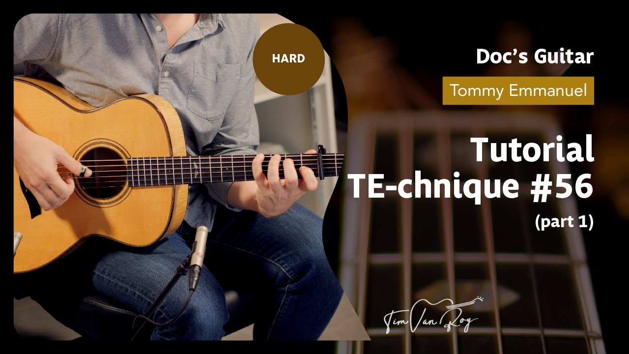 Doc's Guitar (Tommy Emmanuel) - Tutorial (Part 1)