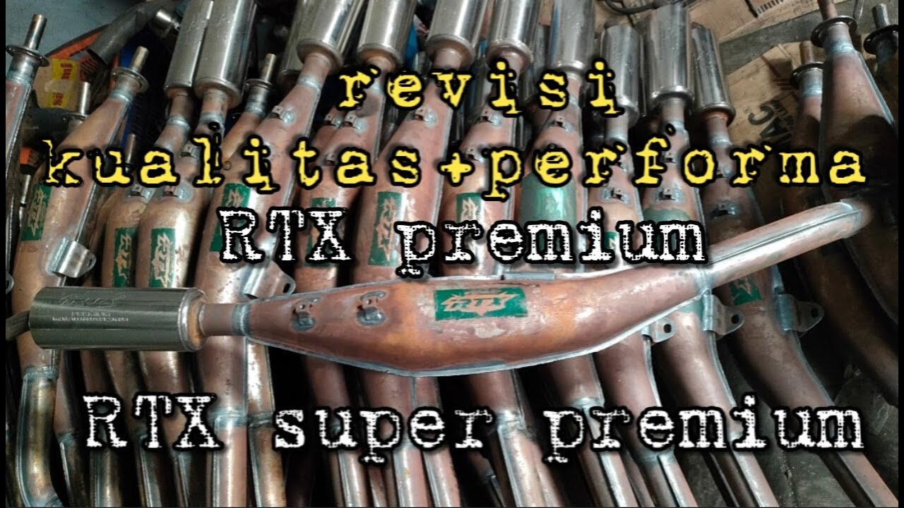 kenalpot RTX premium!!! Revisi kualitas & performa..! jelas enak! #mbajingtech