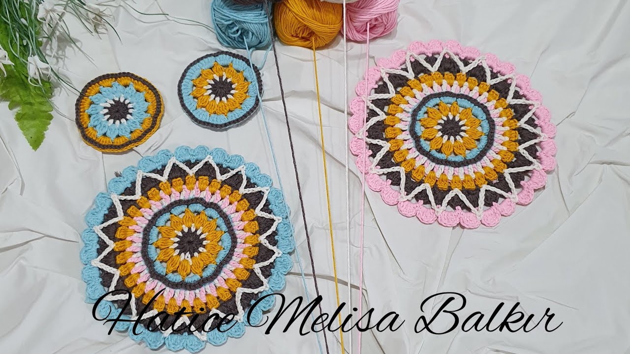MANDALA MOTİF YAPIMI PART 1