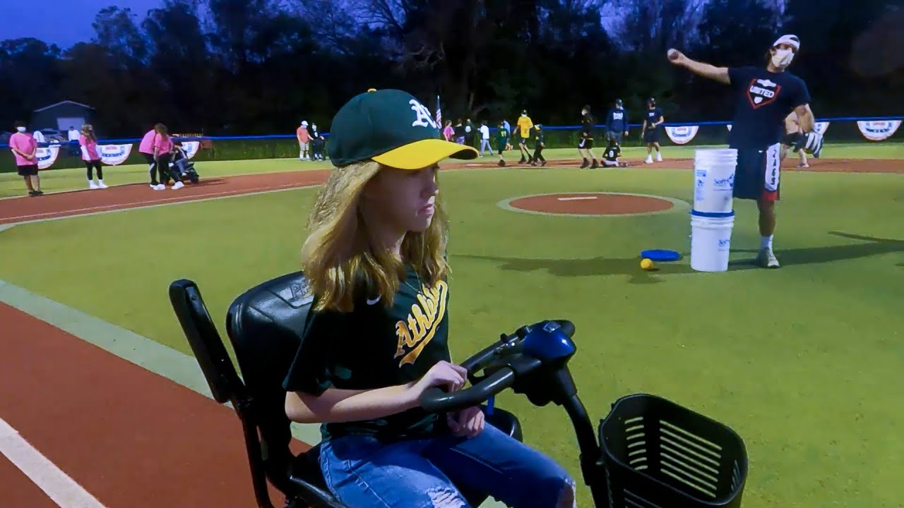 Special needs kids play baseball on their own Field of Dreams