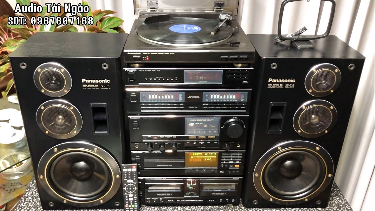 Dàn PANASONIC...Đen Bóng..Đẹp Xuất Sắc..| Audio Tài Ngào lh: 0967607168