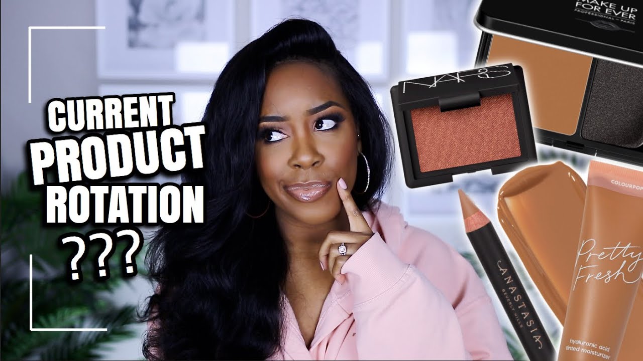 WHAT'S IN MY EVERYDAY MAKEUP DRAWER??? | PRODUCTS I'M USING UP + NEW PRODUCTS | Andrea Renee