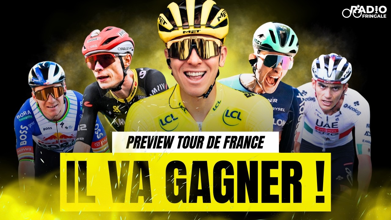 🏆 Pogacar, Vingegaard, Seixas : qui va gagner le Tour de France 2026 ?