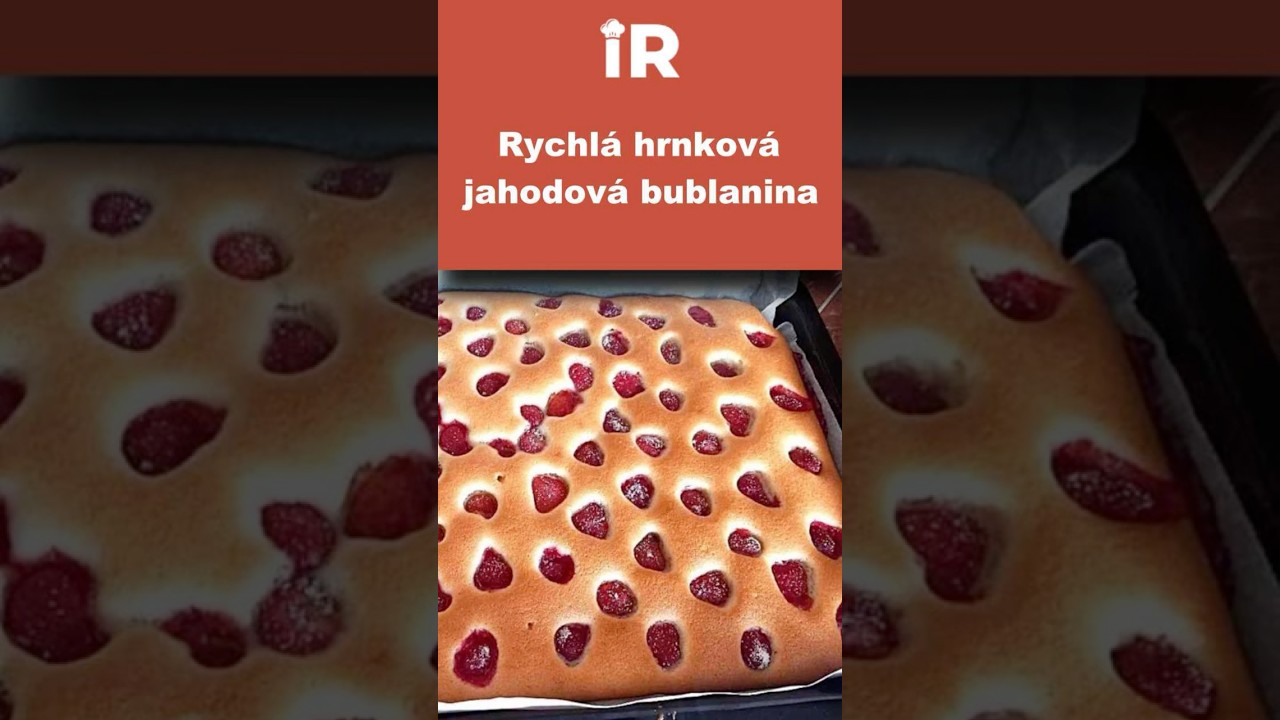 Rychlá hrnková jahodová bublanina  
