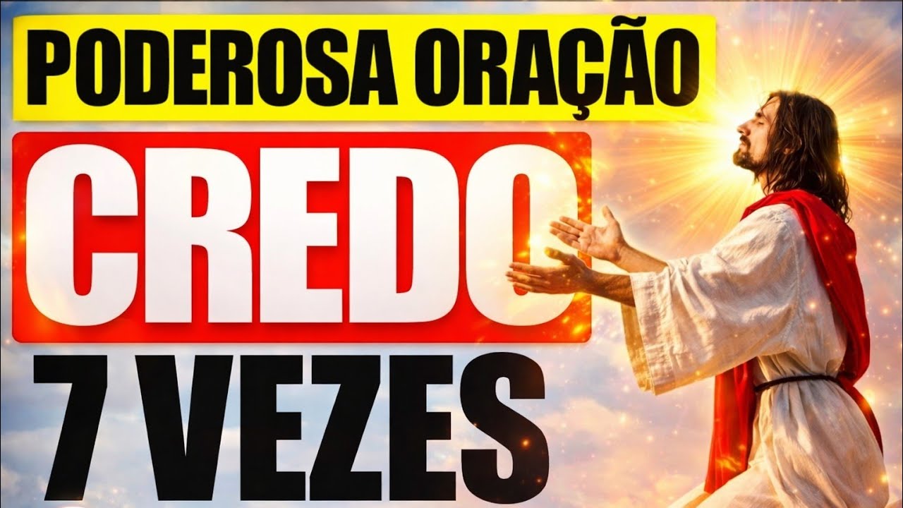 Oração do Credo - 7 vezes - para abrir todas as portas da vida