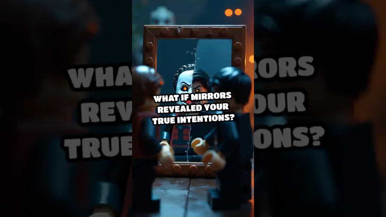 What if mirror reflect our true intentions, not just our faces?