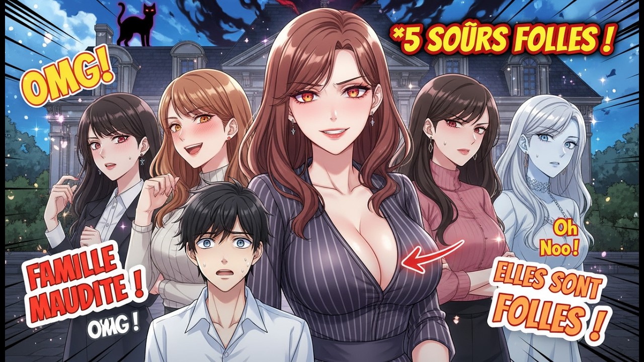 🔥 Résumé Manhwa : Famille maudite aux cinq sœurs folles et un fils normal